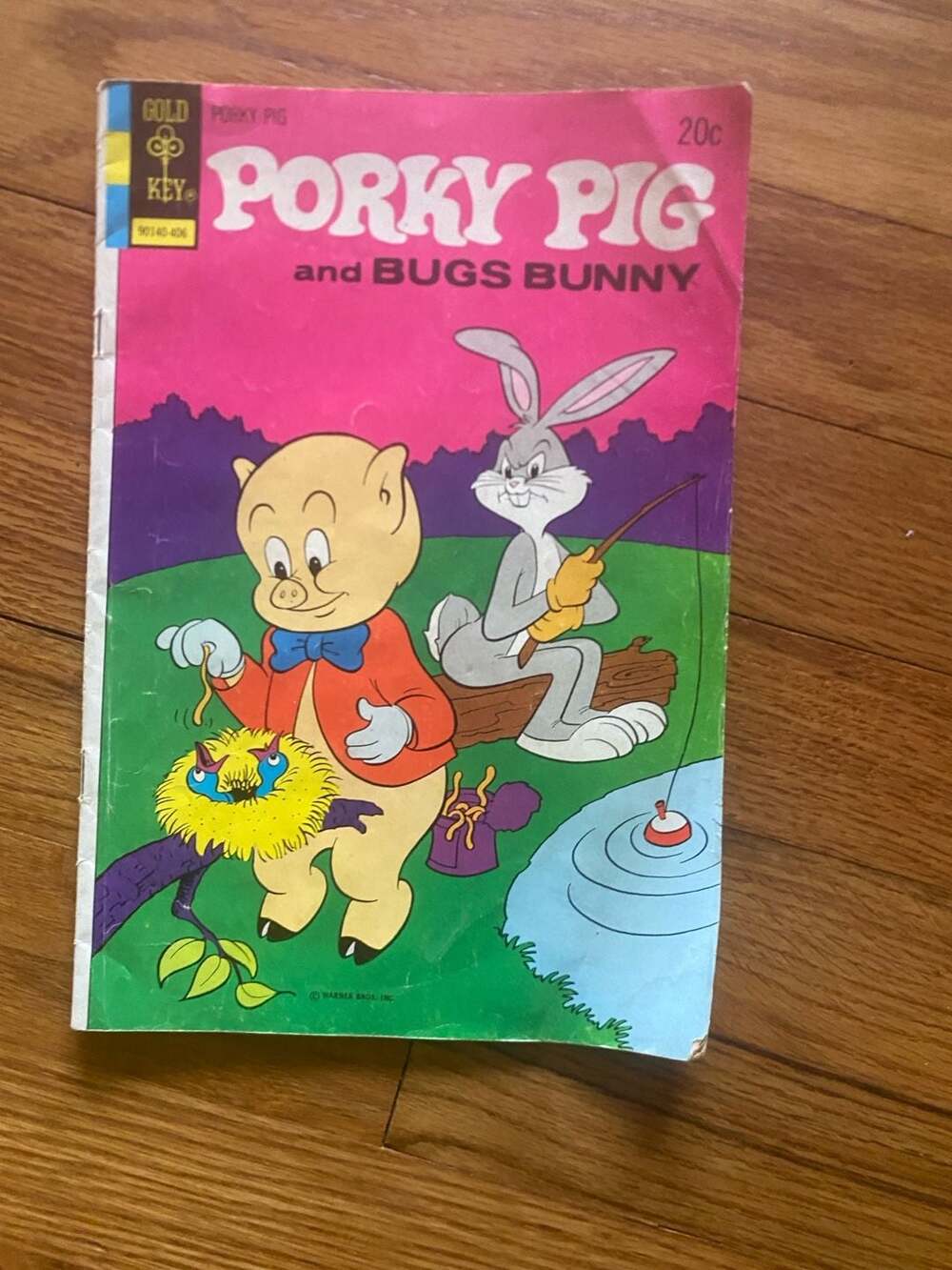 GOLD KEY - WHITMAN WARNER BROS COMIC LOT ( VINTAGE )